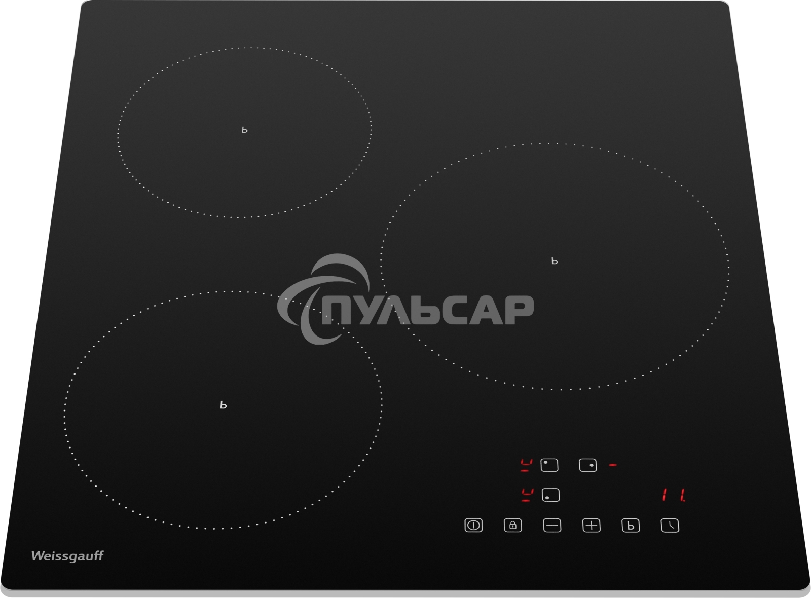 Стеклокерамическая панель Weissgauff HI 430 BA