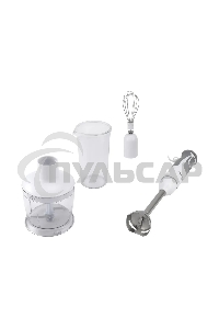 Блендер погружной Starwind SBP3242 1200Вт белый/серый