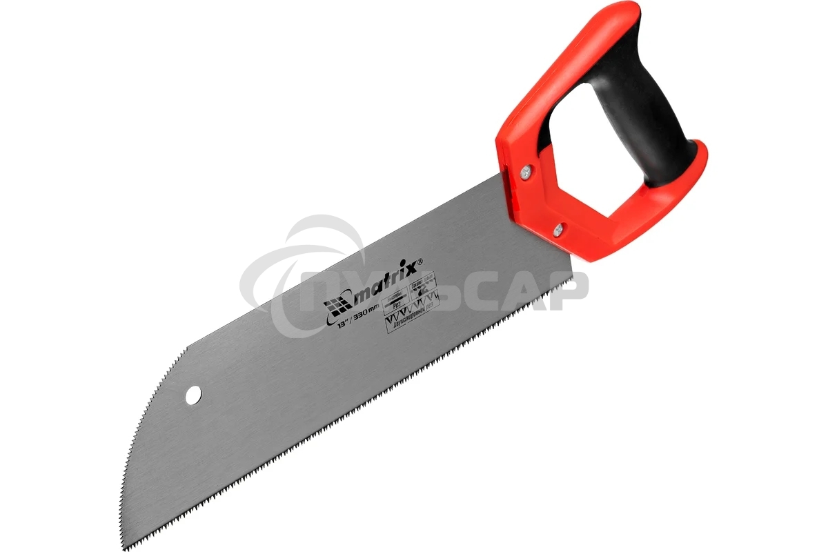 Пила Matrix для фанеры с запилом, 330 мм, двухкомпонентная рукоятка