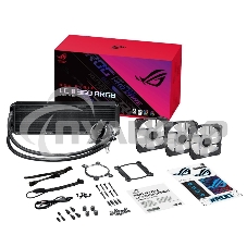 Жидкостная система охлаждения ASUS ROG STRIX LC II 360 ARGB 90RC00F1-M0UAY4 черный 120мм алюминий+медь 37,6db 4-pin