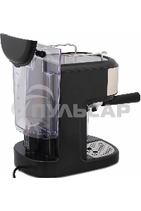 Кофеварка рожковая Vitek Metropolis VT-8489 черный/нержавеющая сталь, 1,5 л, 1250Вт, 15 бар