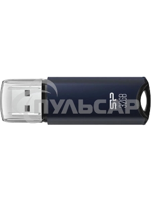 Флешка USB R/W 32 Gb Silicon Power Marvel M02, USB 3.0, синий