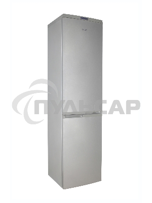 Холодильник DON R-299 MI металлик искристый двухкамерный 259/140л морозилка снизу