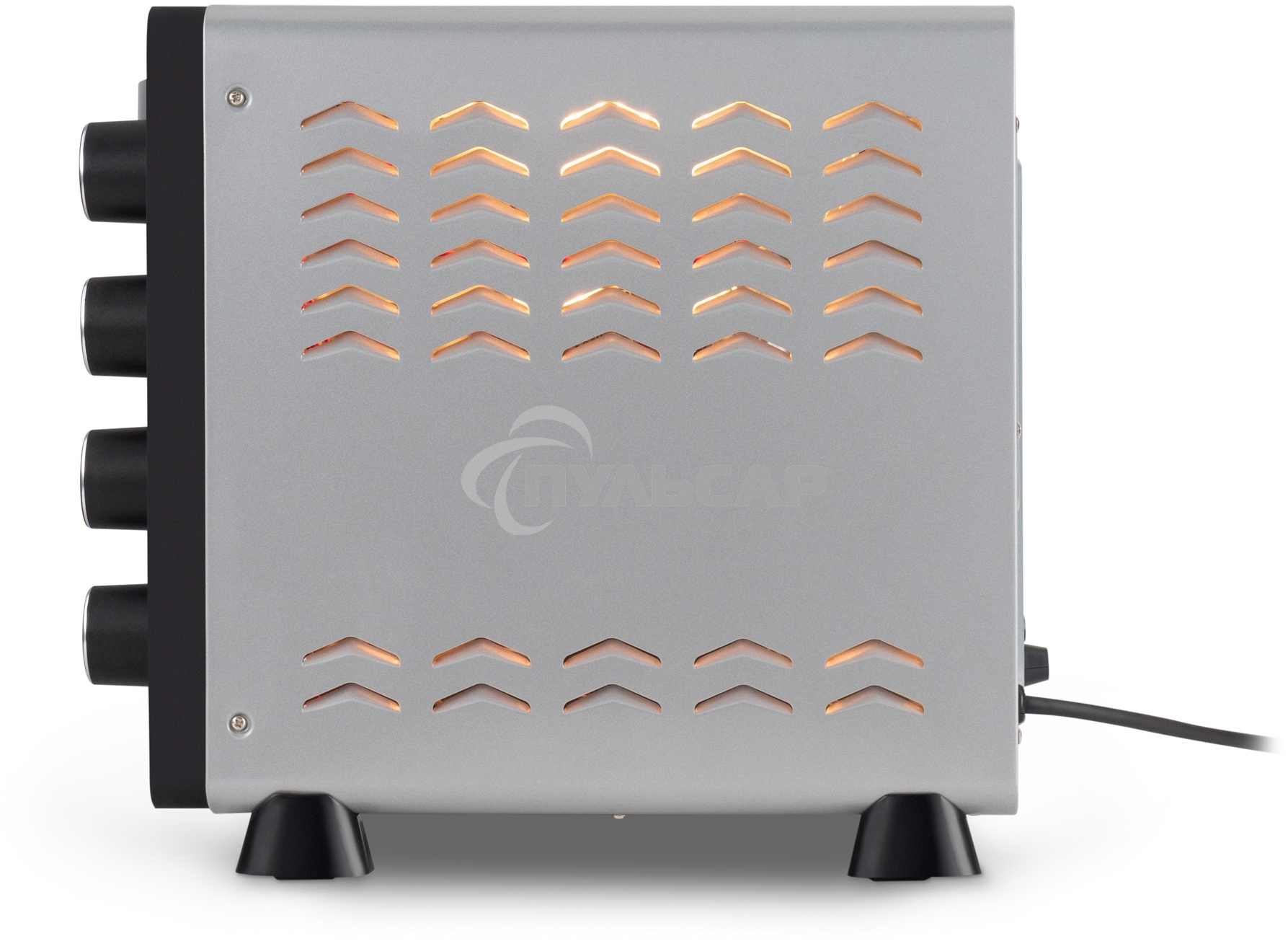 Мини-печь Hyundai MIO-HY081 38л. 2000Вт серебристый/черный