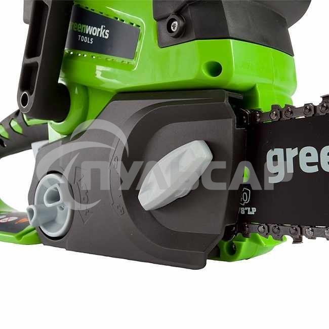 Цепная пила аккумуляторная GreenWorks G24CS25K2, 24V, 25см, c АКБ 2Ач и ЗУ (2007707UA)