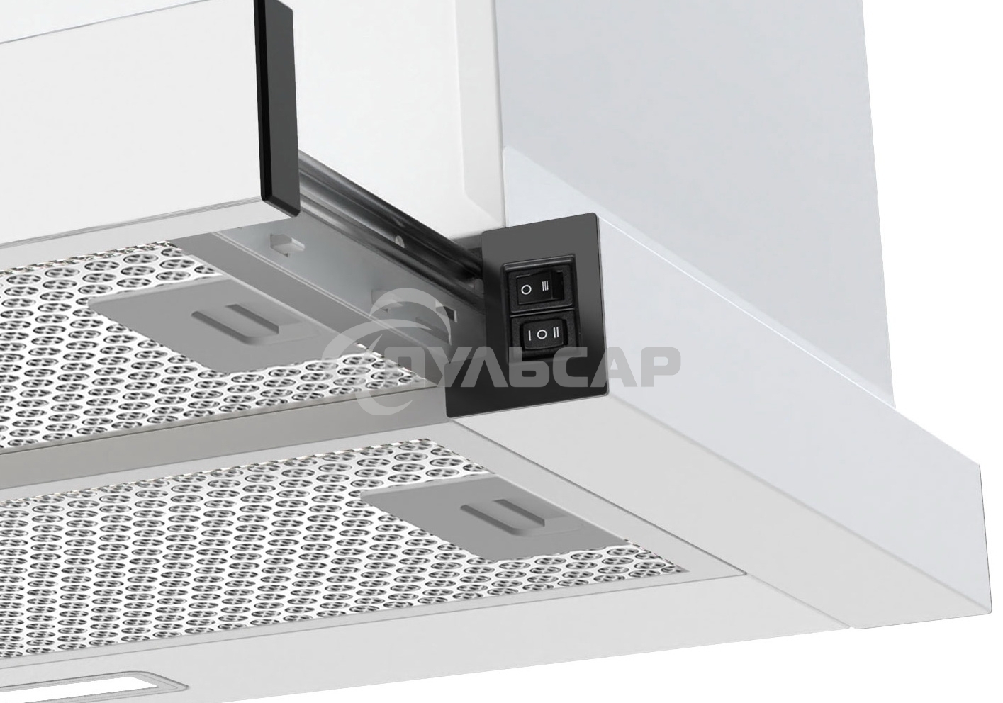 Вытяжка телескопическая Beko BHNT613R4CW белый, 60 см, 320 куб. м/ч, 61 дБ