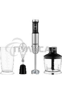 Блендер погружной Rondell RDE-1306 1200Вт черный/серебристый