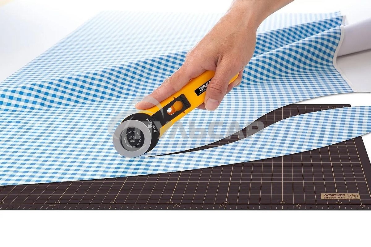 Нож дисковый OLFA OL-RTY-2/G пластик нерж.сталь 1шт