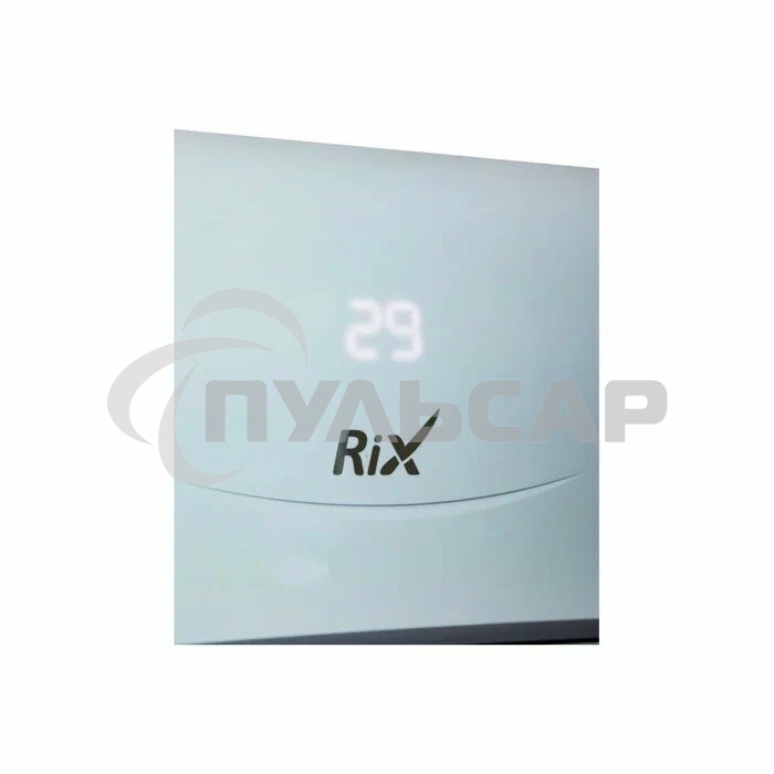 Кондиционер сплит-система настенного типа RIX LITE I/O-W09MB 9000 BTU, 25 м², 24 дБ, охлаждение, обогрев, осушение, белый