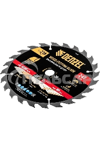 Пильный диск по дереву Denzel ф216 х 20 мм, 24 зубьев 733507