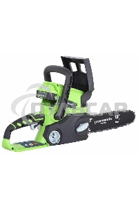 Цепная пила аккумуляторная GreenWorks G24CS25K2, 24V, 25см, c АКБ 2Ач и ЗУ (2007707UA)