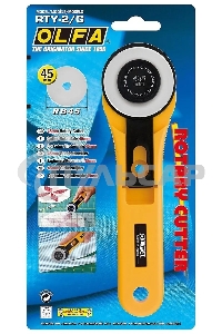 Нож дисковый OLFA OL-RTY-2/G пластик нерж.сталь 1шт