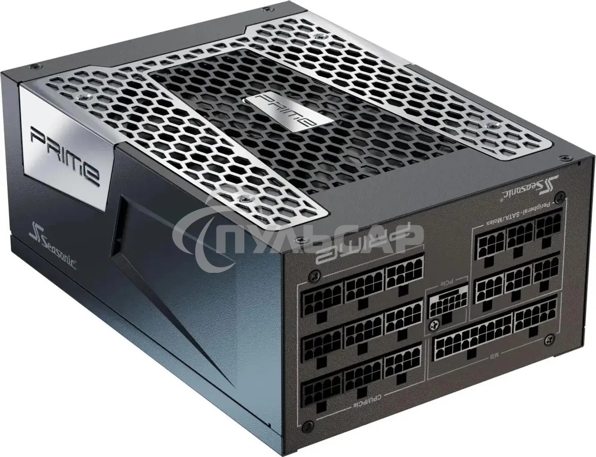 Блок питания Seasonic ATX 1300W PRIME TX-1300 Gen.5 80 PLUS titanium (20+4pin) APFC 135мм fan 18xSATA Cab Manag RTL