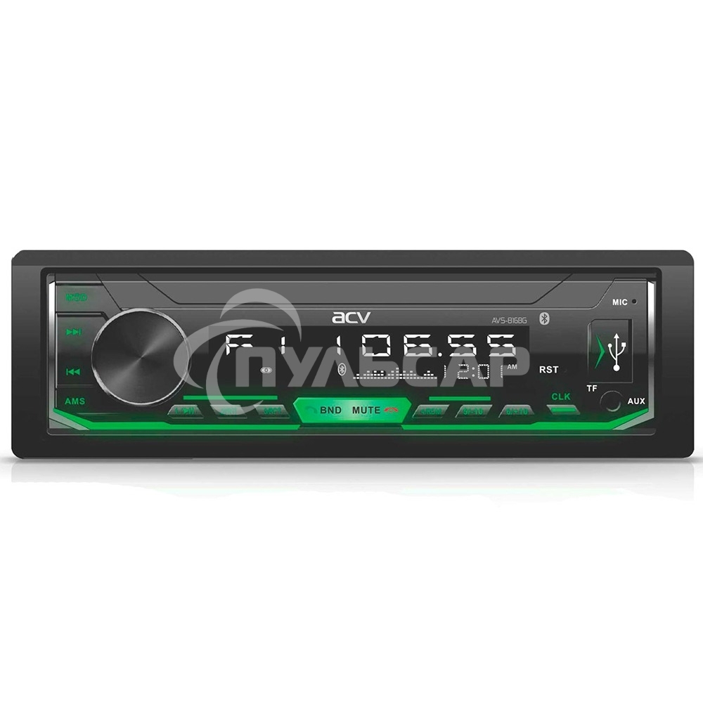 Автомагнитола ACV AVS-816BG 1DIN 4x50Вт