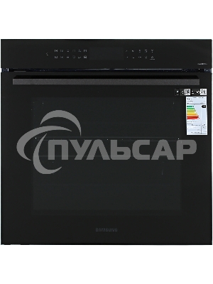 Электрический духовой шкаф Samsung NV7B4225ZAK/WT 59.5 x 59.6 x 57 см, Dual Cook, Каталитическая очистка, 2 стекла, Гриль, Конвекция, Сенсорное управление, LED дисплей, Air Sous Vide, Wi-Fi SmartThings, 76 л, черное стекло