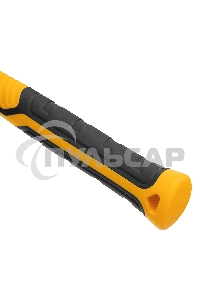 Киянка резиновая Denzel 225 г, черно-белая, фибергласовая рукоятка c TPR покрытием