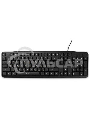 Клавиатура проводная Oklick 130M, USB, черный