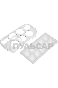 Холодильник Hyundai CC50073F черный, двухкамерный, 273/142л, морозилка снизу