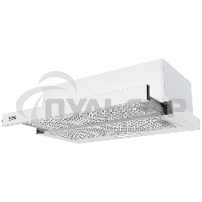 Вытяжка телескопическая Beko BHNT613R4CW белый, 60 см, 320 куб. м/ч, 61 дБ