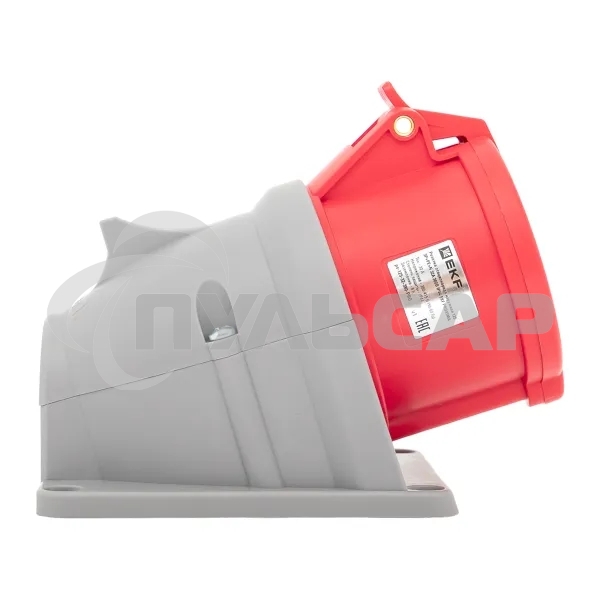 Розетка стационарная наружная EKF 125 ps-125-32-380-PRO PROxima 3Р+РЕ+N 32А 380В IP44
