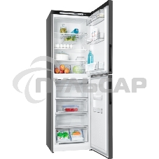 Холодильник Atlant ХМ-4623-151 черный металлик двухкамерный 182/159л морозилка снизу