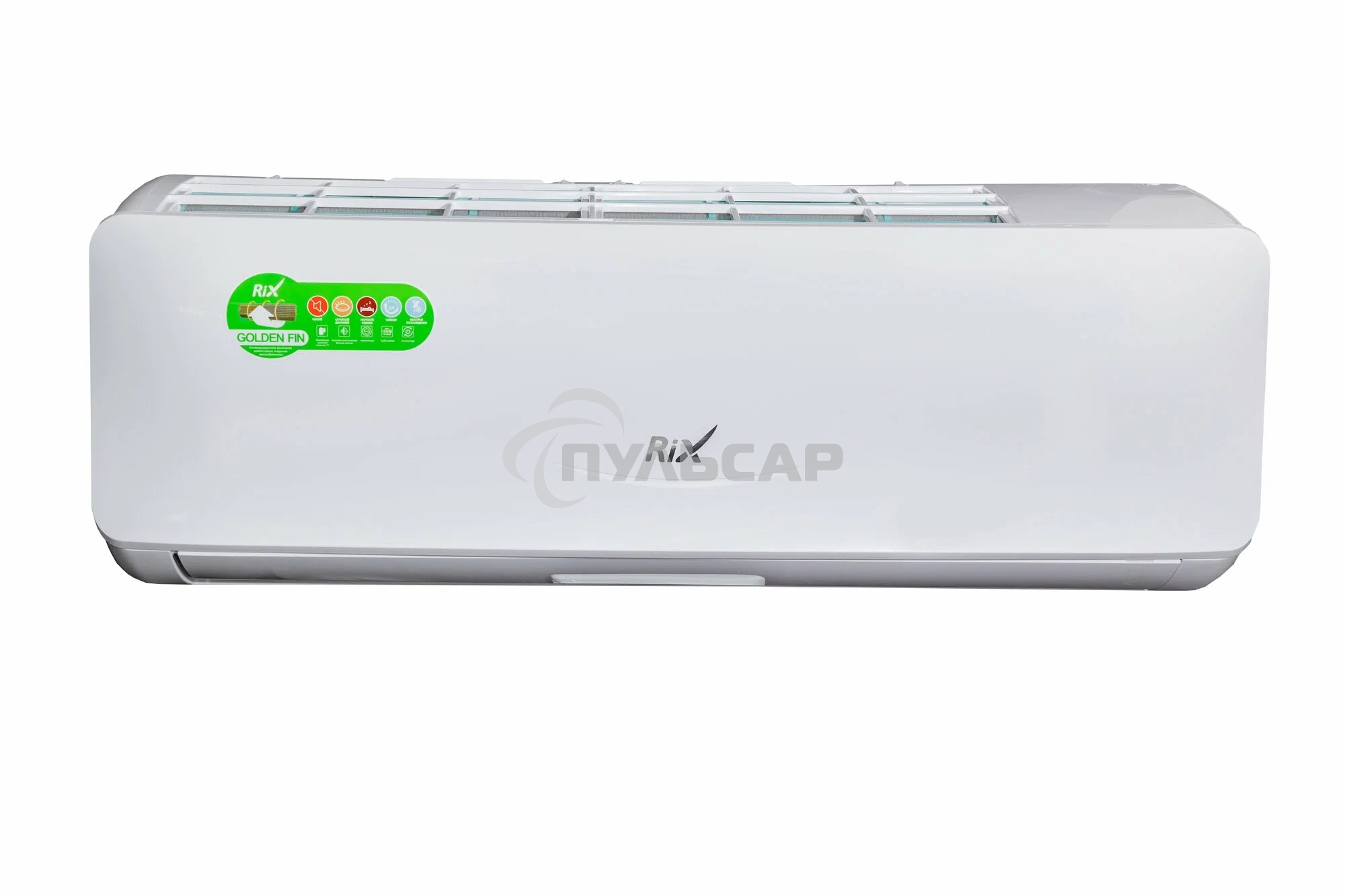 Кондиционер сплит-система настенного типа RIX LITE I/O-W09MB 9000 BTU, 25 м², 24 дБ, охлаждение, обогрев, осушение, белый