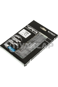 Оперативная память Patriot Viper 3, DDR3, 8Gb (2x4 Gb), 1600 MHz, CL9, DIMM, радиатор, черный