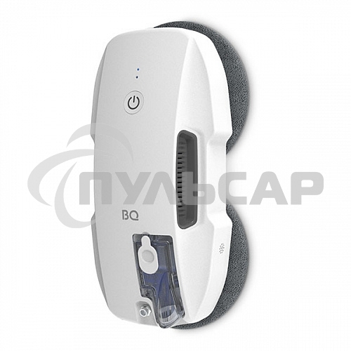 Робот-мойщик окон BQ WR201S White. Мощность 90 Вт/Объем 20мл/Объем для чистящего средства 100мл/Параметры электропитания 100-240 В,50-60 Гц/Страховочный трос 5м/Минимальная рабочая зона 35х35см/Планирования пути IQ навигатор