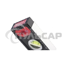 Уровень Matrix алюминиевый усиленный фрезерованный 3 глазка 2 компонентные рукоятки 1000мм