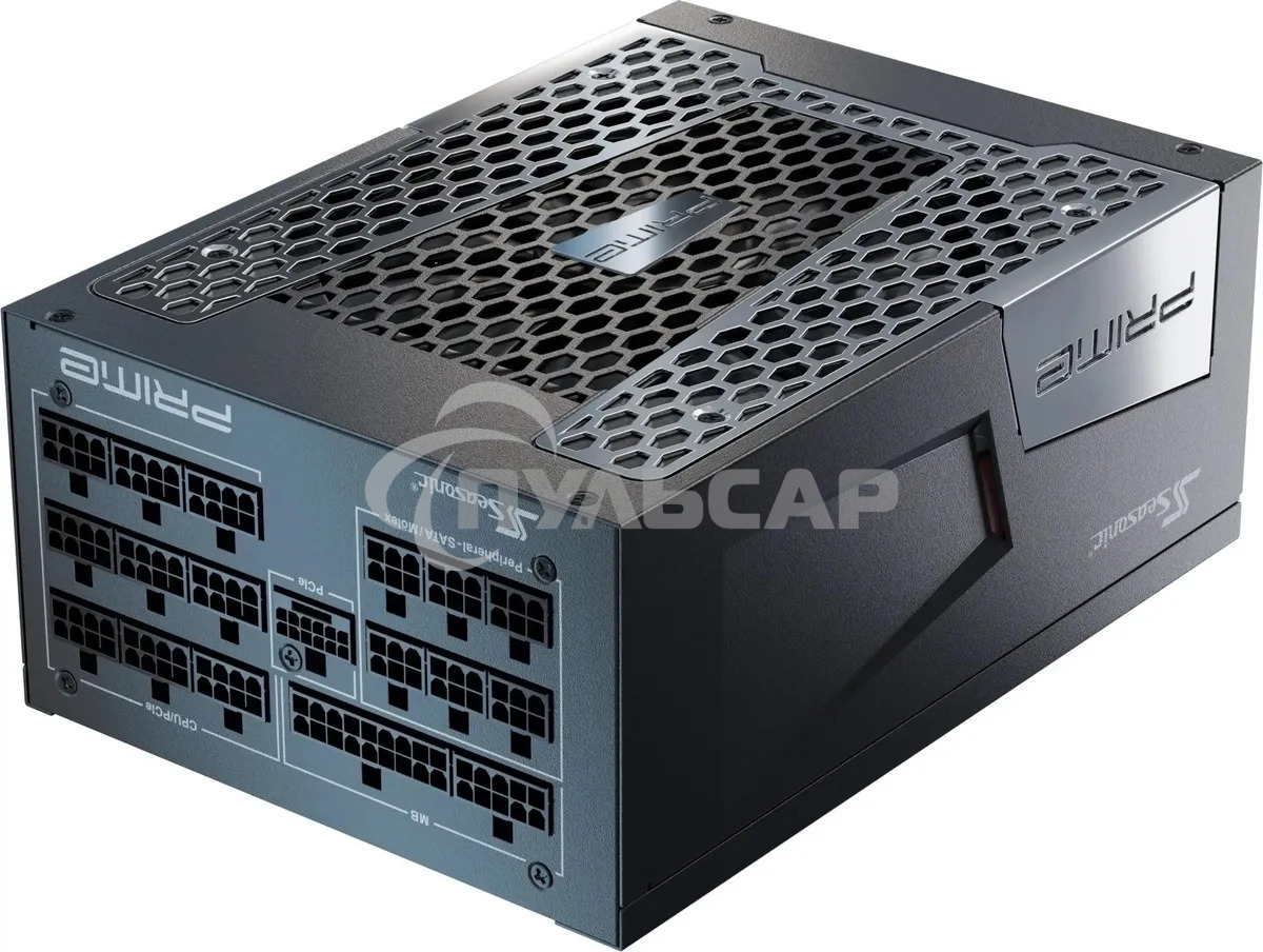 Блок питания Seasonic ATX 1300W PRIME TX-1300 Gen.5 80 PLUS titanium (20+4pin) APFC 135мм fan 18xSATA Cab Manag RTL