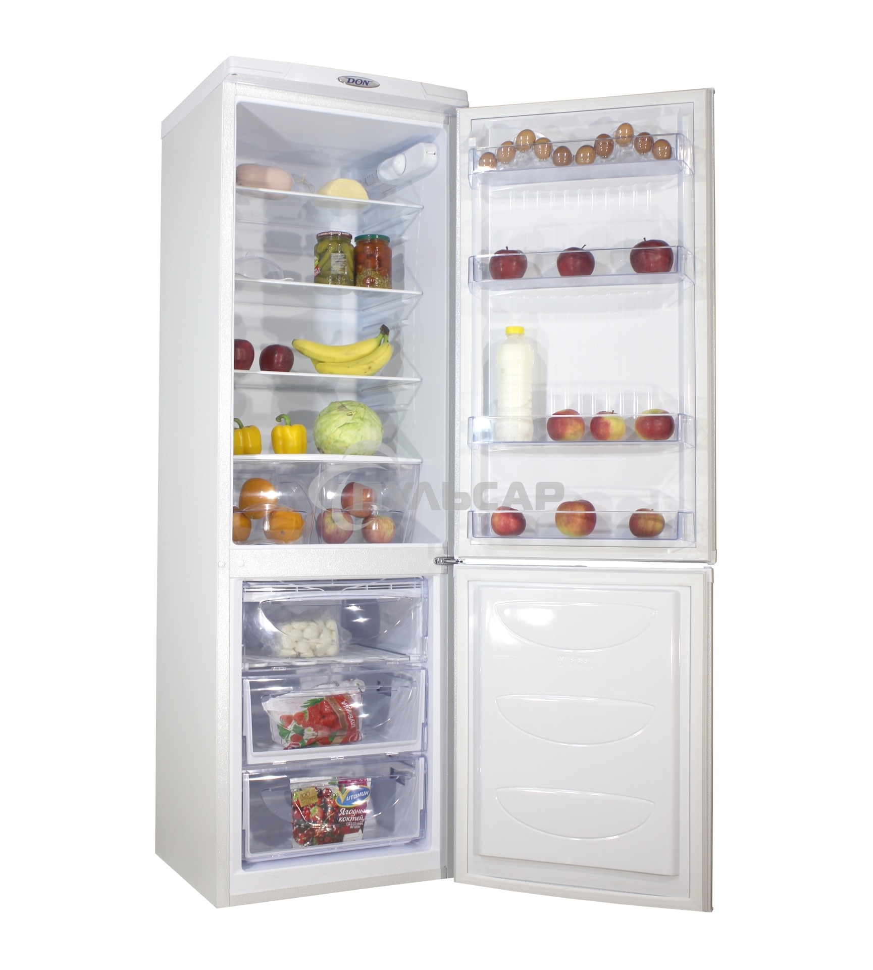 Холодильник DON R-291 K снежная королева двухкамерный 225/101л морозилка снизу