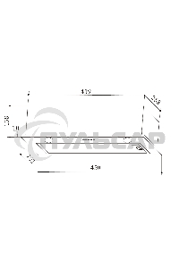 Вытяжка полновстраиваемая Weissgauff Box 456 черный, 45 см, 600 куб. м/ч, 49 дБ