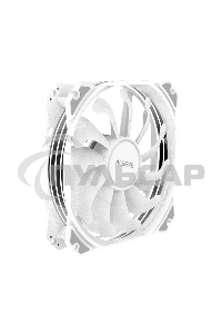 Вентилятор для корпуса Alseye M120-PWA белый, 120 мм, 1700 об/мин, 33.8 дБ, 4 pin