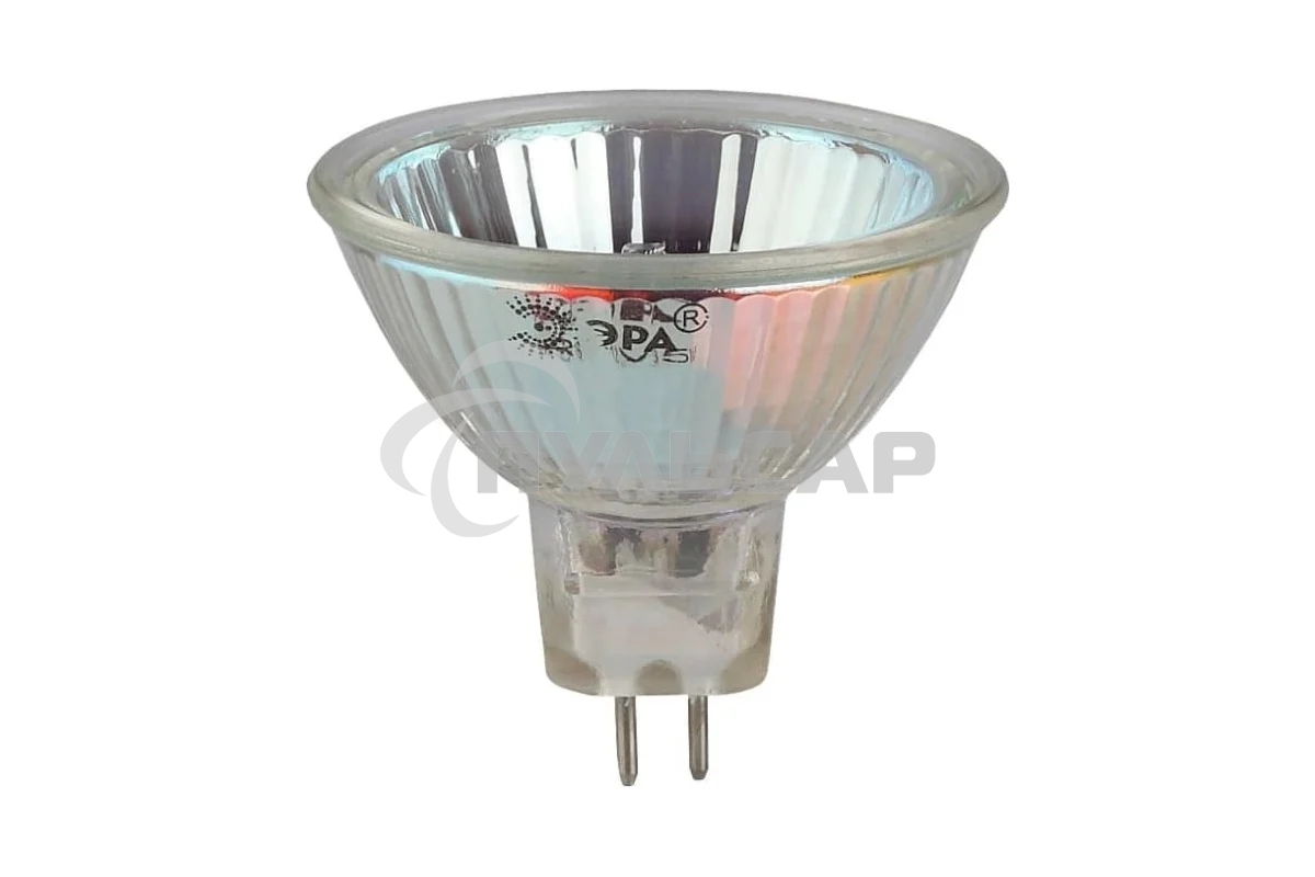 Лампа галогенная ЭРА GU4-MR11-35W-12V-30CL GU4 35Вт софит теплый белый свет
