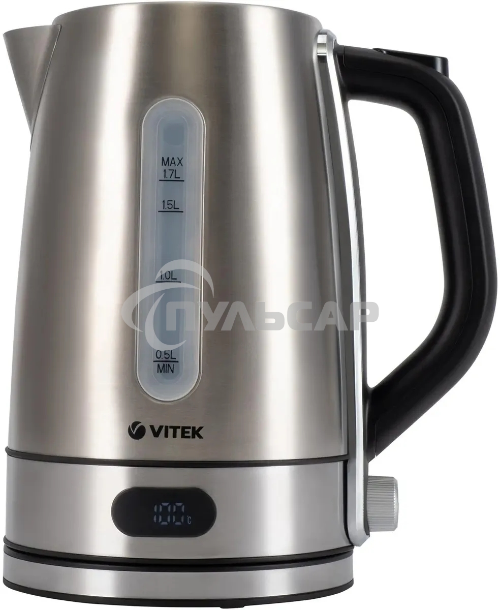 Чайник электрический Vitek VT-1160 серебристый