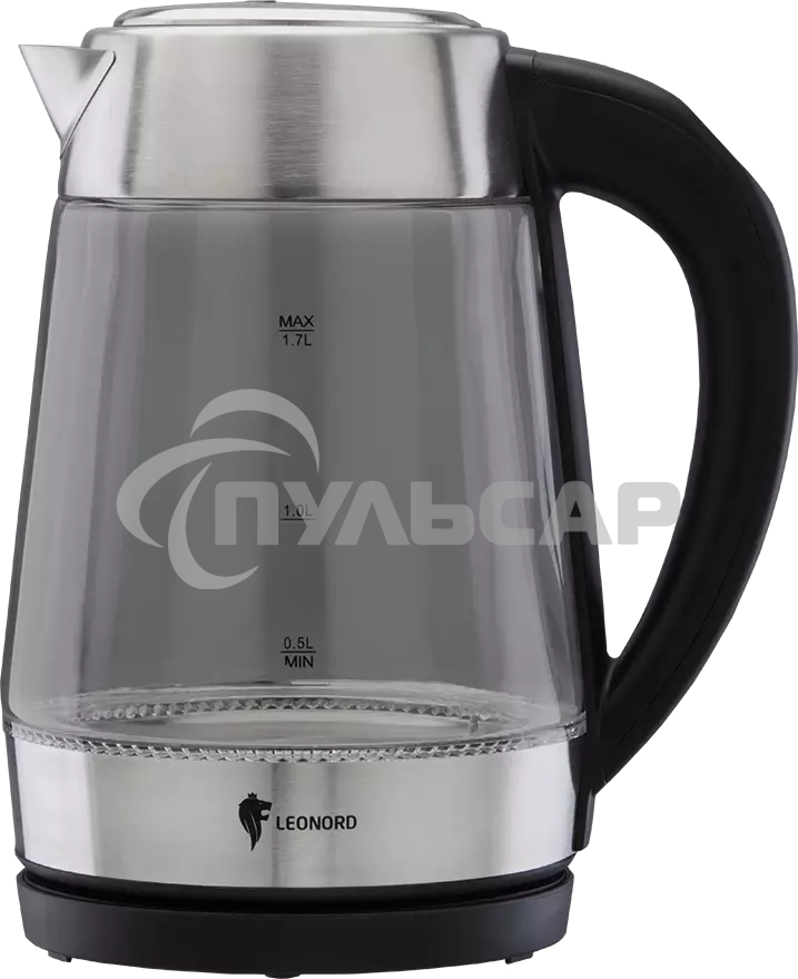 Чайник электрический LEONORD LE-1507 1,7л стекло