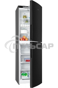 Холодильник Atlant ХМ-4623-151 черный металлик двухкамерный 182/159л морозилка снизу