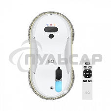 Робот-мойщик окон BQ WR200S White. Мощность 80 Вт/Объем для чистящего средства 110мл/Параметры электропитания 100-240 В,50-60 Гц/Страховочный трос 4м/Минимальная рабочая зона 40х40см/Для всех видов гладких поверхностей: кафель, ламинат, стекло