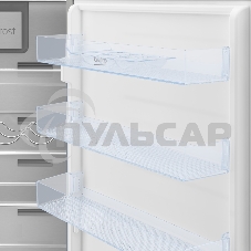Встраиваемый холодильник Beko BCNA275E3S (7523020054) белый двухкамерный 185/69 л морозилка снизу, No Frost