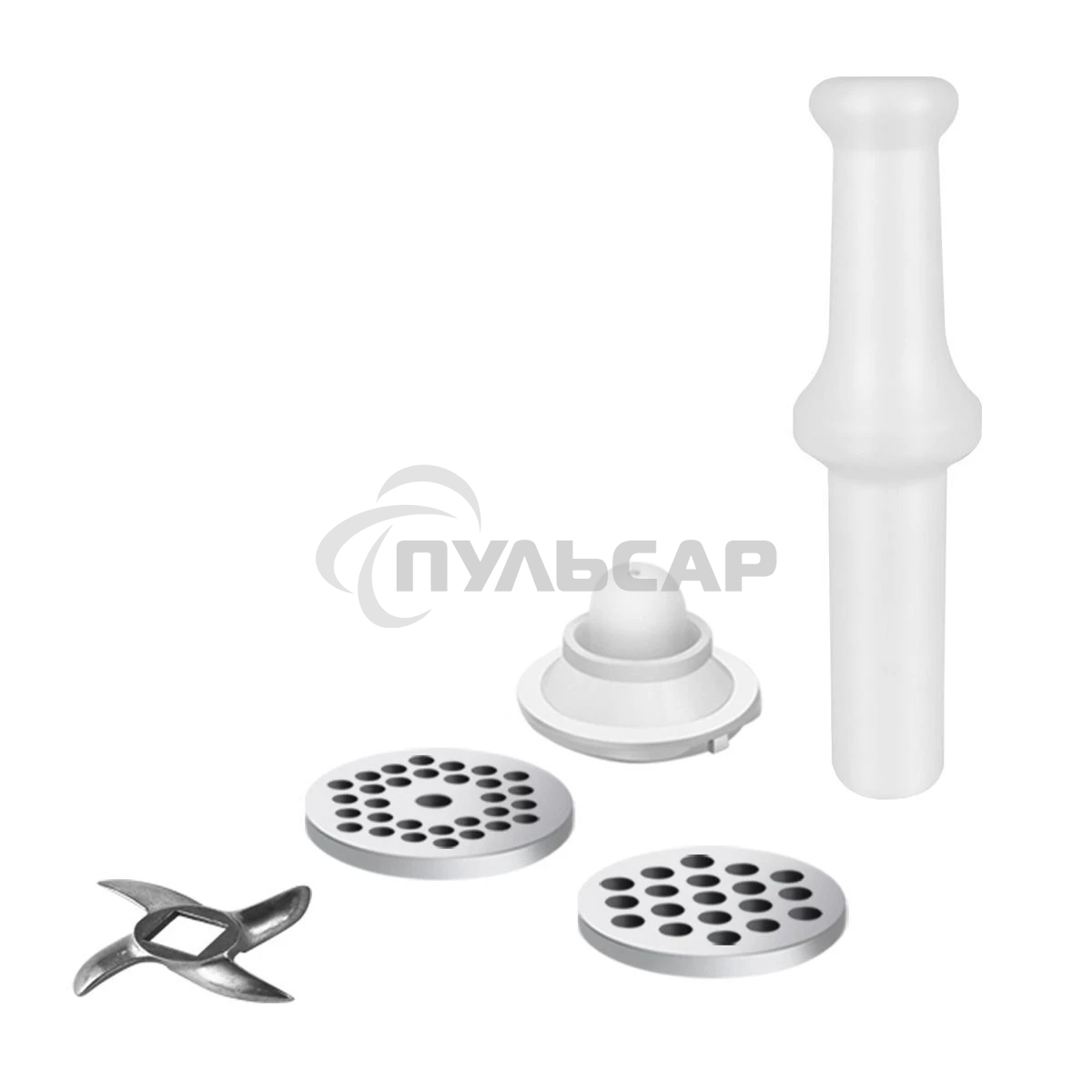 Мясорубка электрическая Eurostek EMG-0905 3200 Вт, 3 кг/мин, серебристый