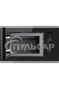 Микроволновая печь встраиваемая Weissgauff HMT-720 BX Grill черный, 20 л, 700 Вт, переключатели - поворотный механизм/сенсор