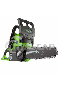 Цепная пила аккумуляторная GreenWorks G24CS25K2, 24V, 25см, c АКБ 2Ач и ЗУ (2007707UA)