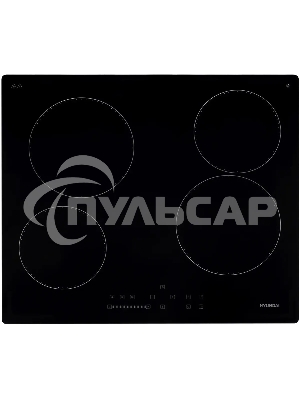 Электрическая варочная панель Hyundai HHE 6451 BG Hi-Light, независимая, черный