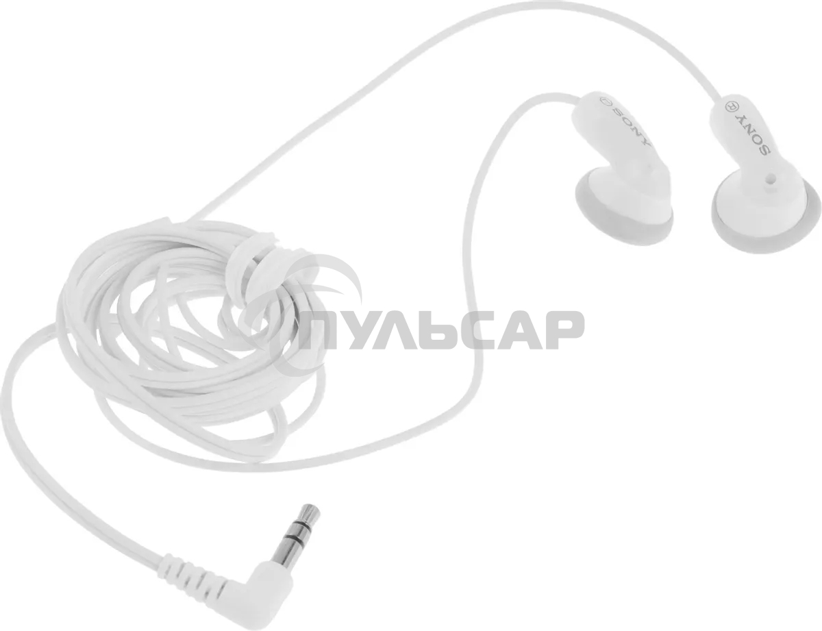 Наушники вкладыши Sony MDR-E9LP 1.2м белый проводные в ушной раковине