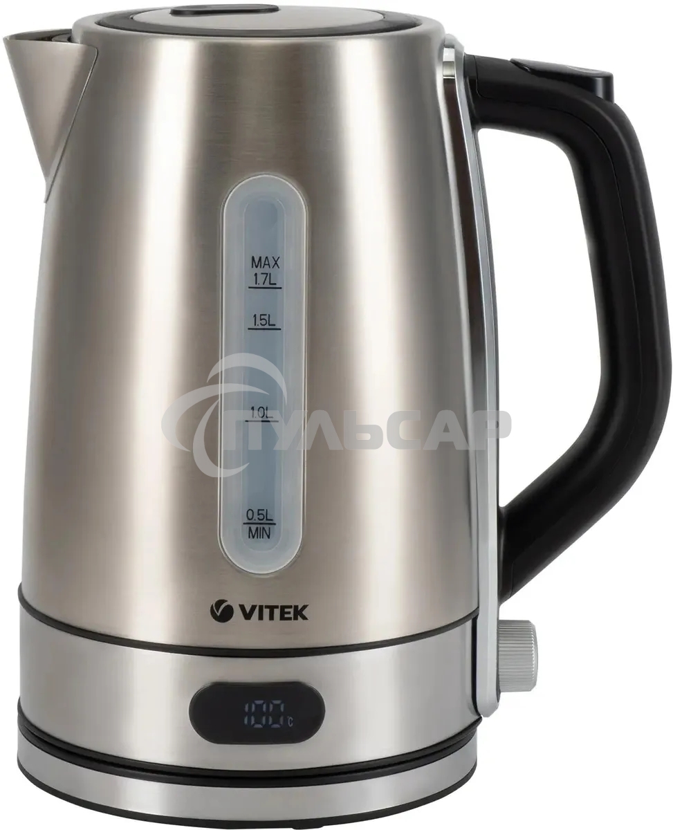 Чайник электрический Vitek VT-1160 серебристый