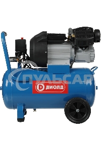 Компрессор поршневой Диолд КМП-2300/50 масляный 369л/мин 50л 2300Вт синий
