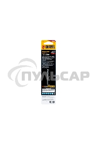 Сверло спиральное по металлу Denzel 4,2 х 119 мм, Р6М5, Golden Tip, удлиненное