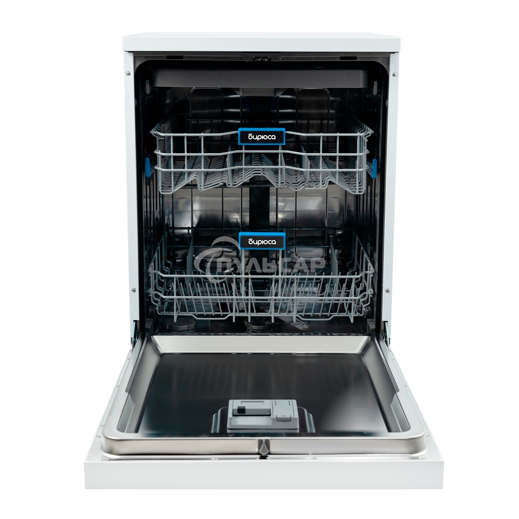 Посудомоечная машина Бирюса DWF-615/03 W, белый, 59.8 см, 15 компл., 42 дБ, класс A+++
