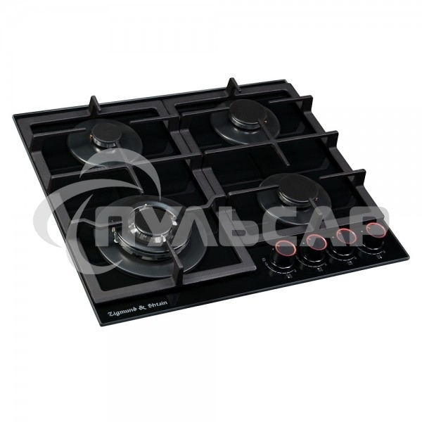 Газовая варочная панель Zigmund & Shtain MN 199.61 B независимая, черный