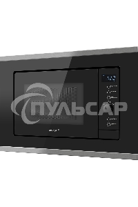 Микроволновая печь встраиваемая Weissgauff HMT-720 BX Grill черный, 20 л, 700 Вт, переключатели - поворотный механизм/сенсор